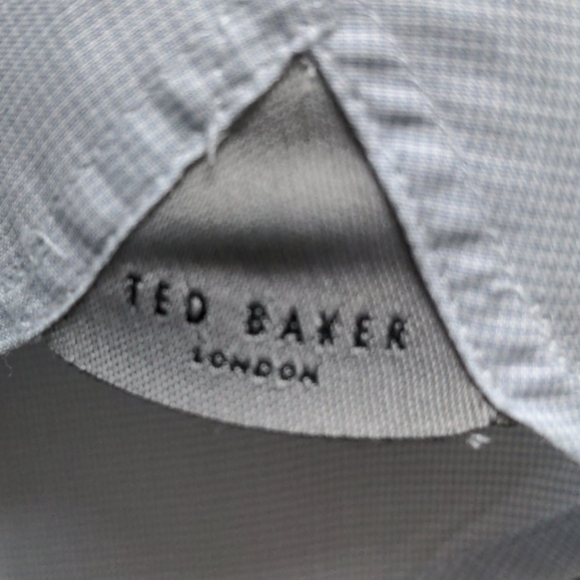 Ted Baker , light blue Men's shirt, size 5 - Picture 7 of 7